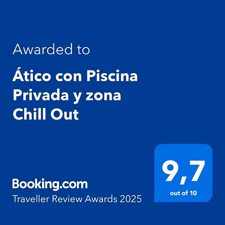 Atico Con Piscina Privada Y Zona Chill Out *